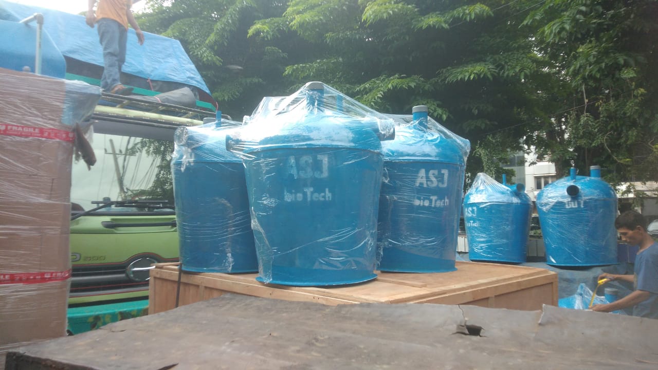 Pengiriman Bioseptictank 350 Liter Banjarmasin Kalimantan Selatan